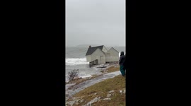 Historic Fishing Shacks Washed Away Record-Setting Water Levels