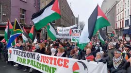 Ireland: Thousands Join Pro-Palestine March In Dublin