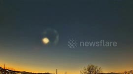 Mysterious aerial spectacle illuminates Beijing sky, leaving residents awestruck