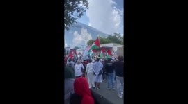 Pro-Palestine rally erupts outside US Consulate in Sandton amidst Gaza-Israel conflict
