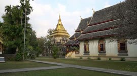 Tourists anger locals by sunbathing in skimpy clothes at Buddhist temple in Thailand