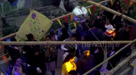 Traditional Sakrain festival celebrated in Dhaka, Bangladesh