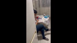 Twist in the gift: Cleaning up with Domestos cheer