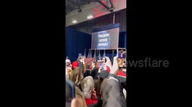 US: Donald Trump Speaks After Beating Ron DeSantis And Nikki Haley In Iowa