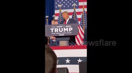 US: Donald Trump Speaks After Beating Ron DeSantis And Nikki Haley In Iowa 3