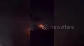 Iran Makes Missile Attack On Erbil, Kurdistan, Iraq