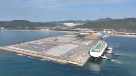 Chinese automakers embrace export boom with own shipping fleets
