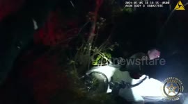Rescue of a Child and an Adult from Submerged Vehicle in Palm Coast, USA