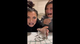 Face-Morphing Filter Causes Epic Spit Takes