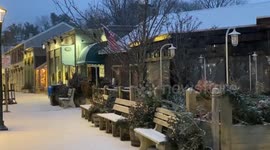 Winter wonderland: Ogunquit, Maine blanketed in snowfall