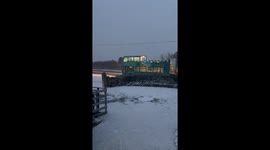 Cornwall resident baffled as open-top bus passes by despite heavy snow