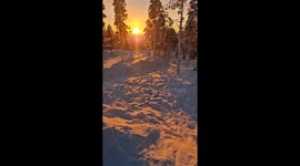Arctic twilight: Evolution of Lapland's sky from dusk to dawn