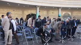 Monumental structure unveiled in Iran's capital to commemorate Palestinians killed in Gaza