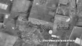 Israeli Warplanes Target House In Houla, Lebanon