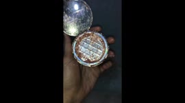Toddler Covers Herself in Shimmery Makeup