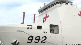 Indonesia sends off hospital ship for aid mission in Gaza