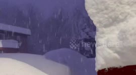 US: Lake Effect Snow Continues To Hit Western New York 2