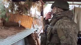 Russian troops allegedly destroy Ukrainian drone with missile