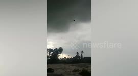 Tornado damages homes injuring eight people in Indonesia