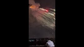 Epic fireworks show on excavator creates unforgettable father-daughter bonding in China