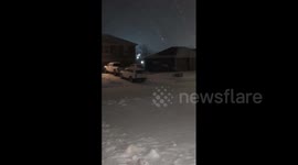 US: Snow Hits Parts Of Missouri Amid Cold Temperatures