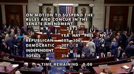 U.S. Congress passes stopgap bill to extend gov't funding until March