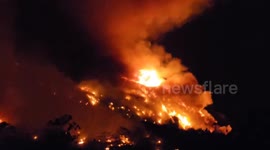 Panama: Massive Fire Erupts At Cerro Patacón, Ancón