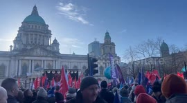 UK: Thousands Of Pubic Sector Workers Join Protests Over Pay Across Northern Ireland 3