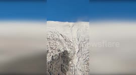 Alaska Officials Trigger Avalanche to Combat Snow Hazards in Juneau, USA