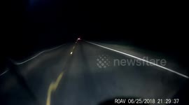 Kid in Dark Clothes Causes Nighttime Crash