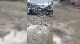 Aftermath of Israel's Intensive Bombardment in Beit Lahia, Gaza Strip