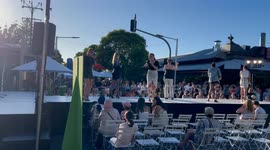 Tour down under after party. Whitney Houston. Saving All My Love.