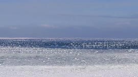 Japan: First Drift Ice Arrives Off Northern Hokkaido Coast