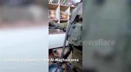 IDF Targets Hamas Infrastructure in Al-Maghazi, Destroys Weapons Production Site and Rocket Launcher