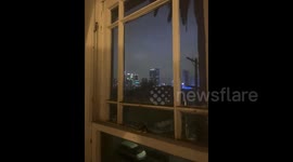 US: Fireworks Explode In Downtown Los Angeles