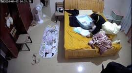 Woman wakes to find pet cat giving birth on her bed in China