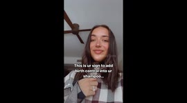 Woman adds BIRTH CONTROL to her shampoo to make hair grow 'super fast and thick' (part 1)