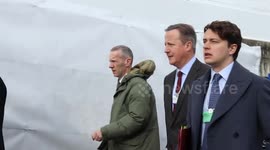 David Cameron attends World Economic Forum in Switzerland
