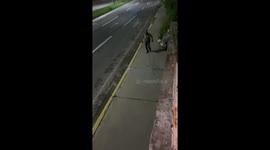 Neighbor's drunken stumble: Santo Domingo resident takes a tumble on the way home