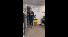 Dad Surprises Daughter for Christmas