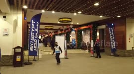 Egyptians immerse in winter sports in World Snow Day celebrations