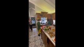 Women tears up on receiving singing telegram message from her best friend