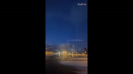 An alluring timelapse of the Northern Lights captured from Airplane window