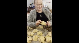 Mother shares a laugh over disastrous cookies her son baked *Hilarious*