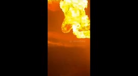 Gas pipeline and buildings damaged in Russian shelling of Kharkiv