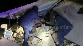 Girl rescued from collapsed home following 7.1-magnitude earthquake in northwestern China