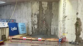 HS2 landmark as giant tunnel boring machine completes work to Old Oak Common station