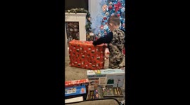 Polite Boy Reacts to Surprise PS5 Christmas Present