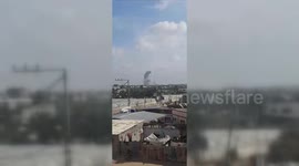 Israel aircraft targeted the homes in the central Deir al Balah, Gaza Strip