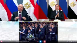 Egyptian, Russian presidents lay foundation for new unit of nuclear plant
